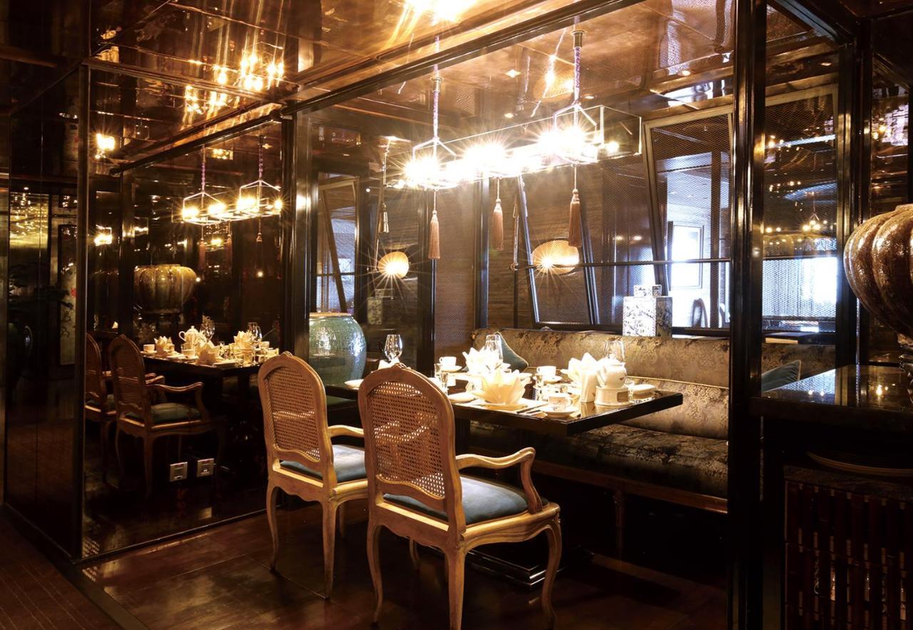 Palais De Chine Hotel Taipei Exteriör bild Interior of the restaurant